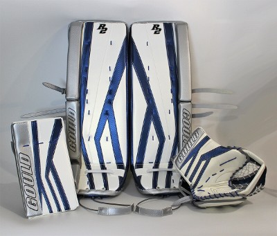 White and Blue Pads